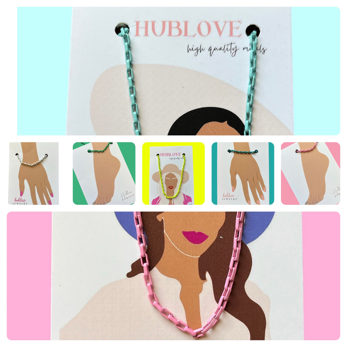 Acrylic Chain Link – Hublove Crafts