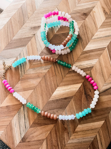 Multi Jade Bracelet