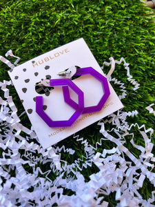 Acrylic Game Day Hoops