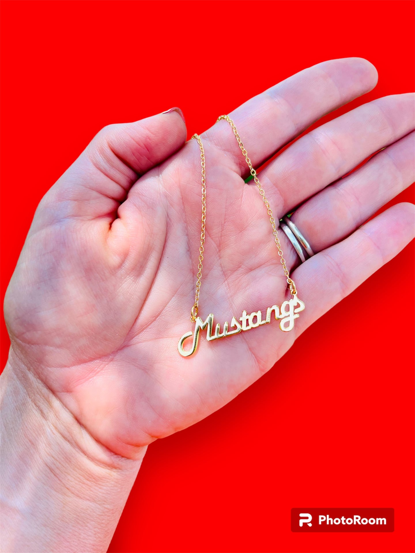 Script Game Day Necklace