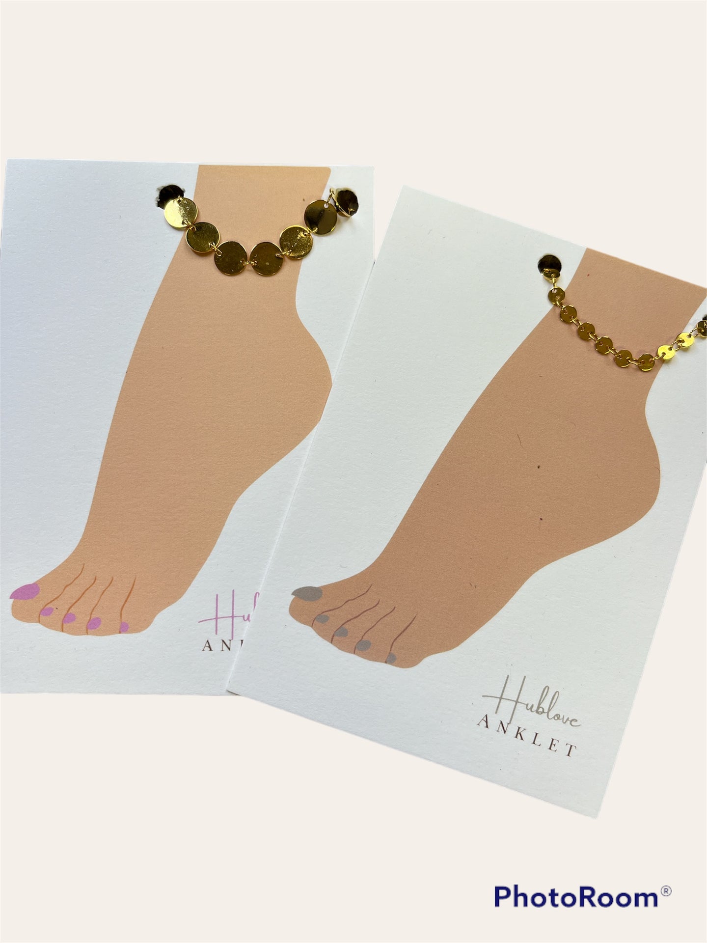 Coin anklets