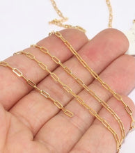 Load image into Gallery viewer, Dainty chain link necklace