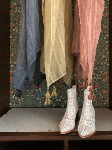 Kozy Stripe tassel Kimono