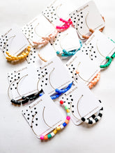 Load image into Gallery viewer, Candy drop hoops